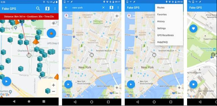 Fake GPS Joystick & Routes Go