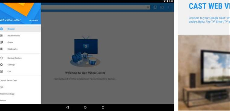 Web Video Cast