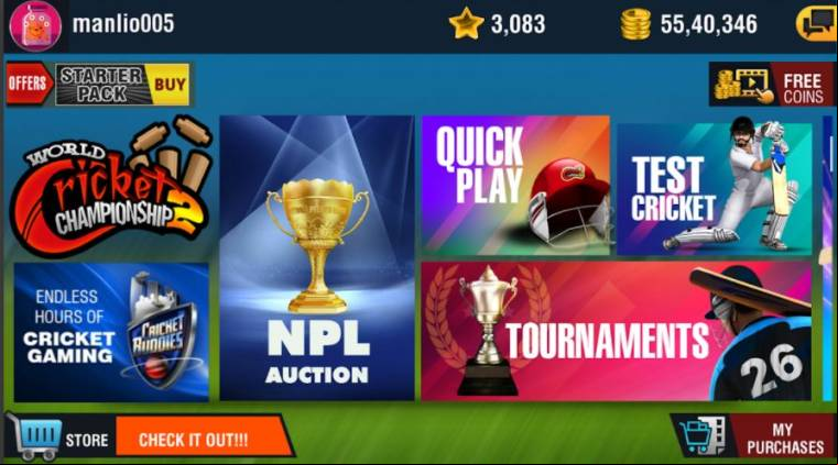 World Cricket Championship 2 Mod Apk