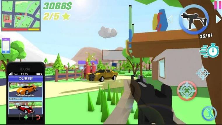 Dude Theft Wars Mod APK Unlimited Money
