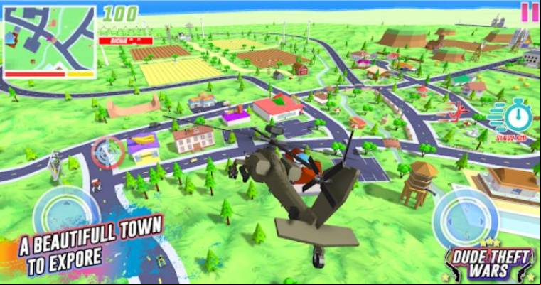 Dude Theft Wars Mod APK Unlimited Money